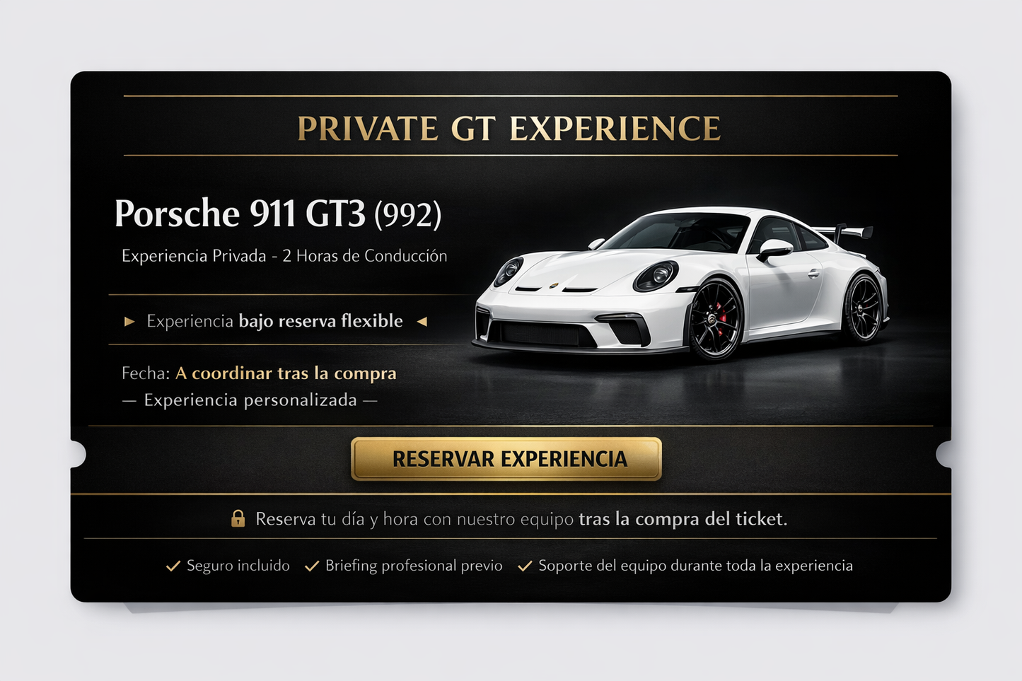 GT Experience - Porsche GT3 992