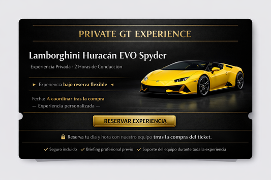 GT Experience - Lamborghini Huracán EVO Spyder